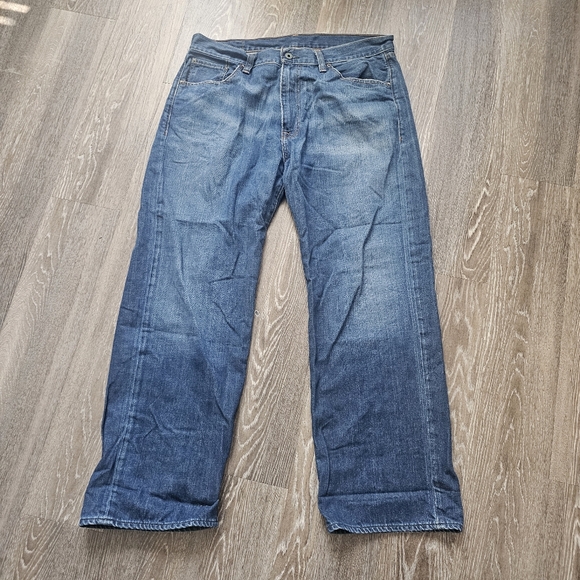 Vintage Ralph Lauren Loose Fit 36x30 Denim Jeans - Picture 2 of 4